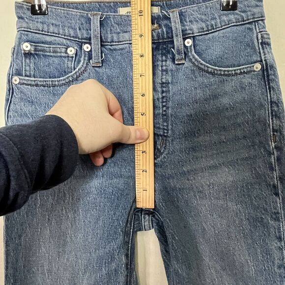 Madewell Perfect Vintage Jeans Women’s Size 23 Belbury Wash High Rise Tencel - Picture 12 of 13